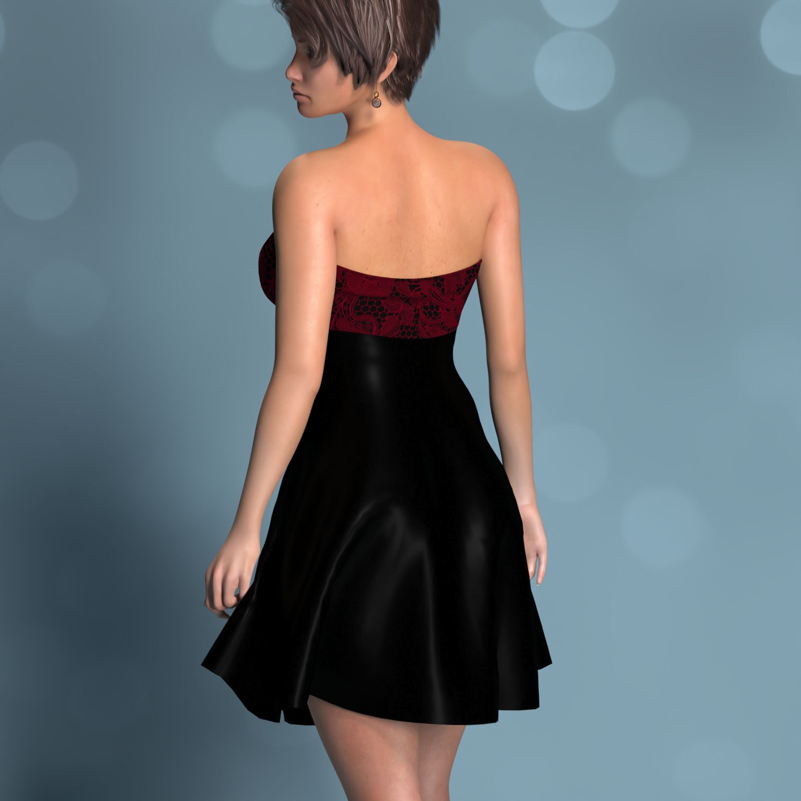 La Femme Cocktail Dress by N/A