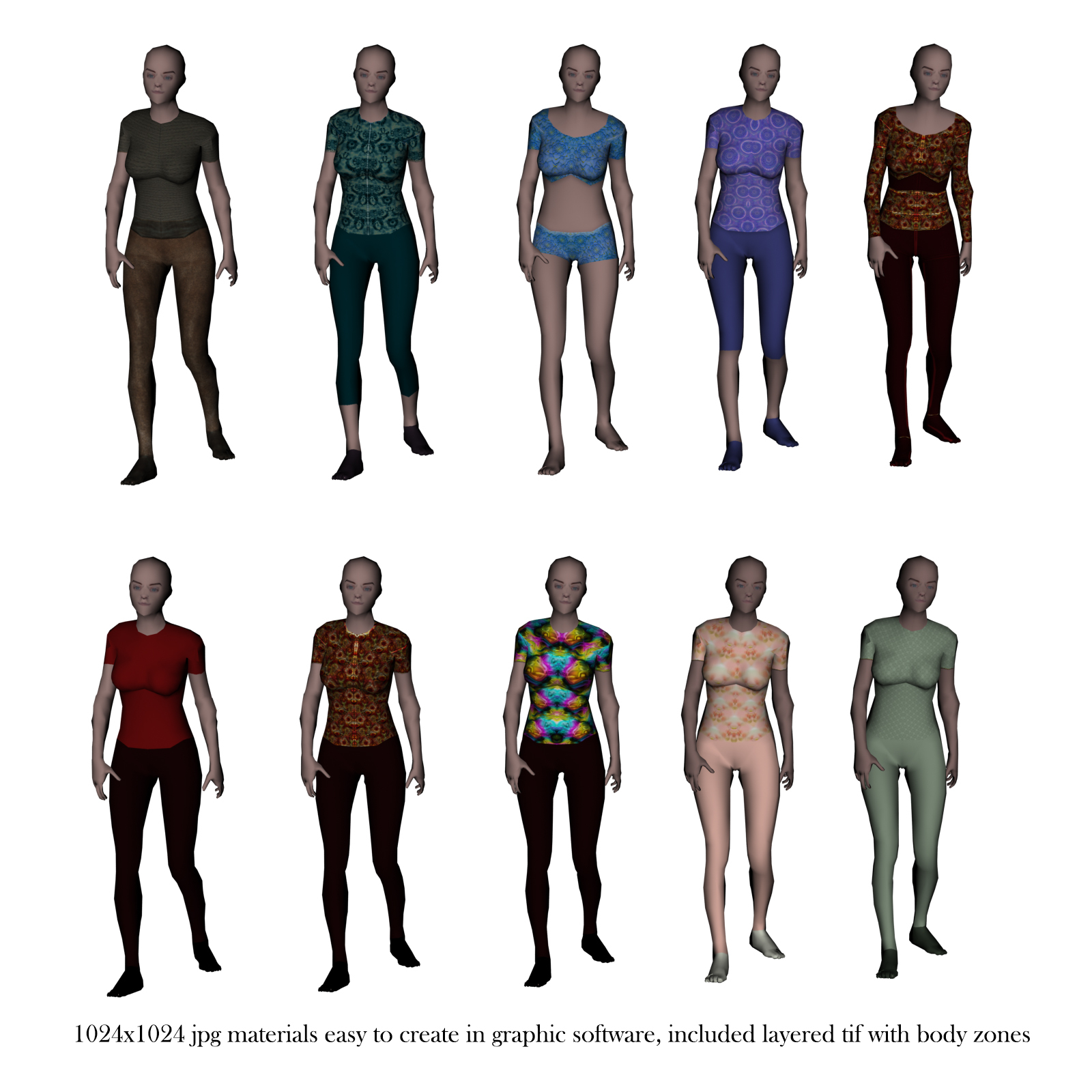 Crowd Figure G8F and G8M Compatible by N/A
