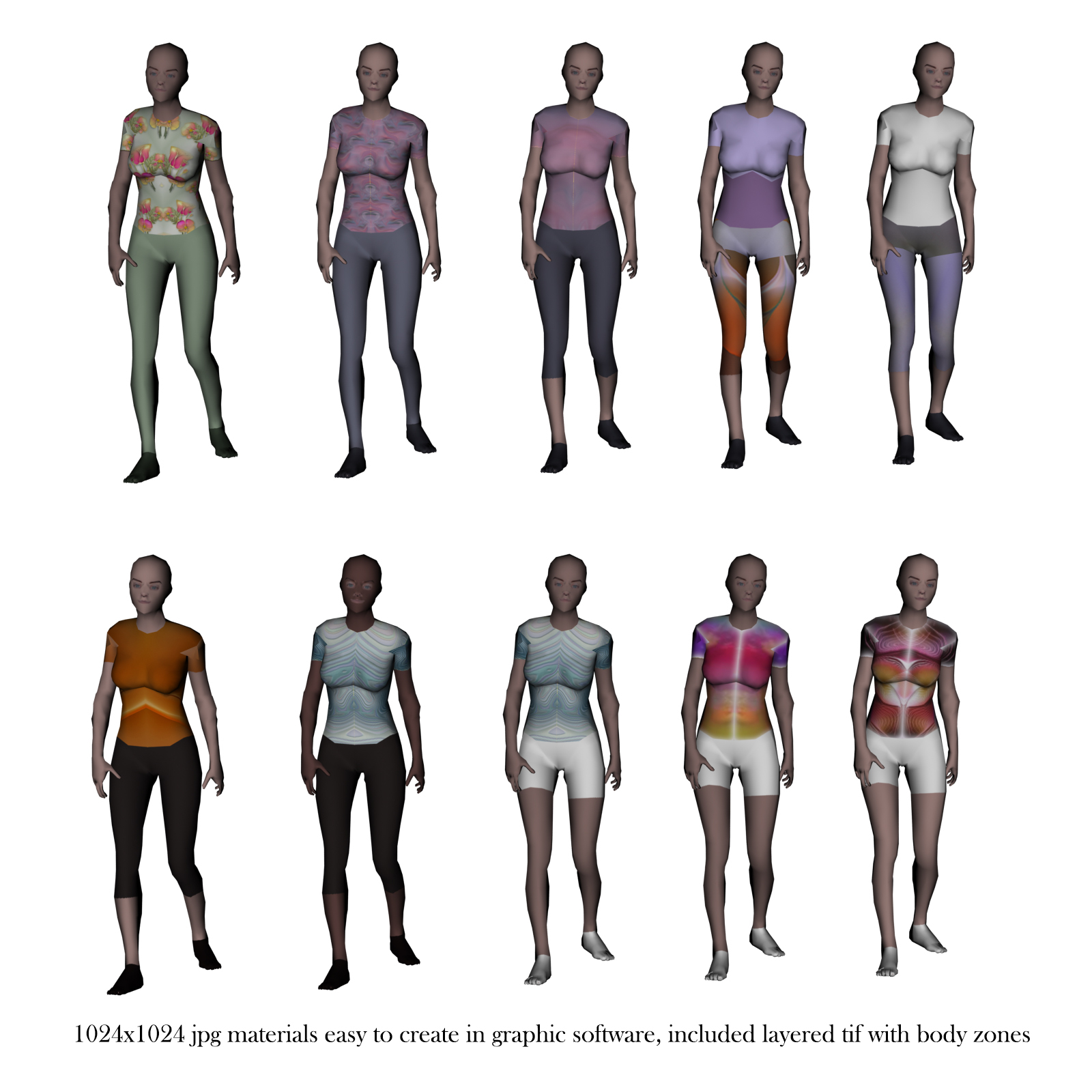 Crowd Figure G8F and G8M Compatible by N/A
