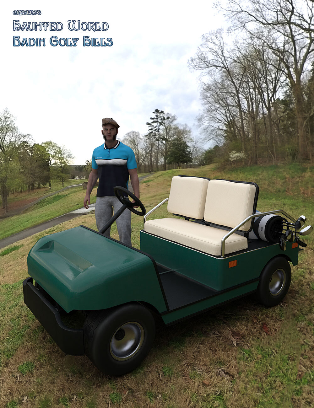 Greybro's Haunted World - Badin Golf Hills HDRI by N/A
