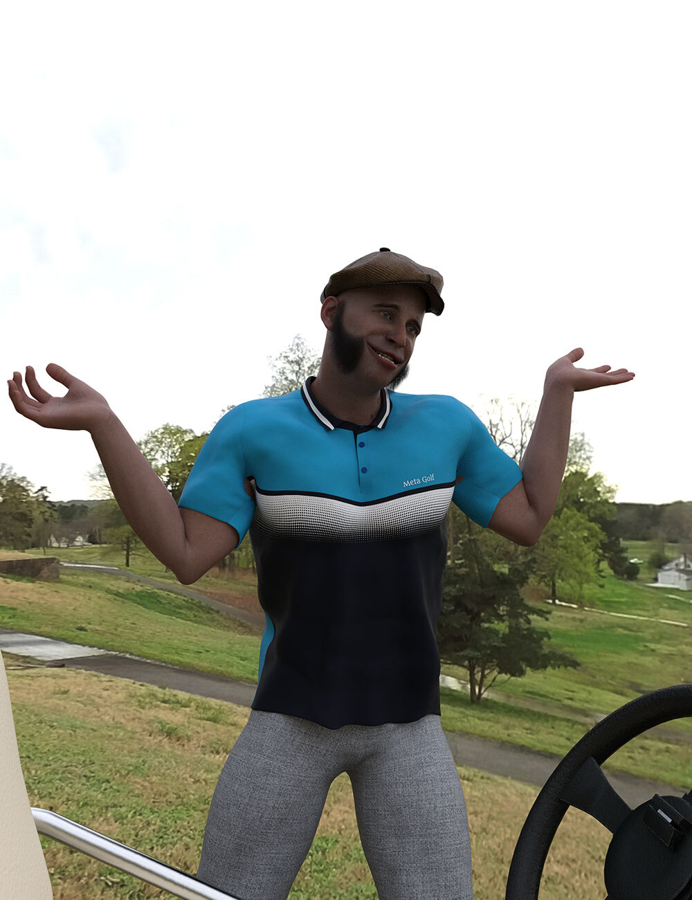 Greybro's Haunted World - Badin Golf Hills HDRI by N/A