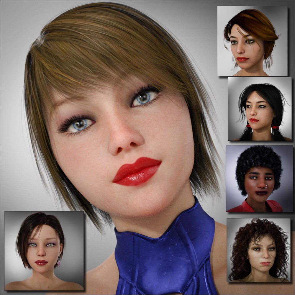 Cute faces for G8F by N/A