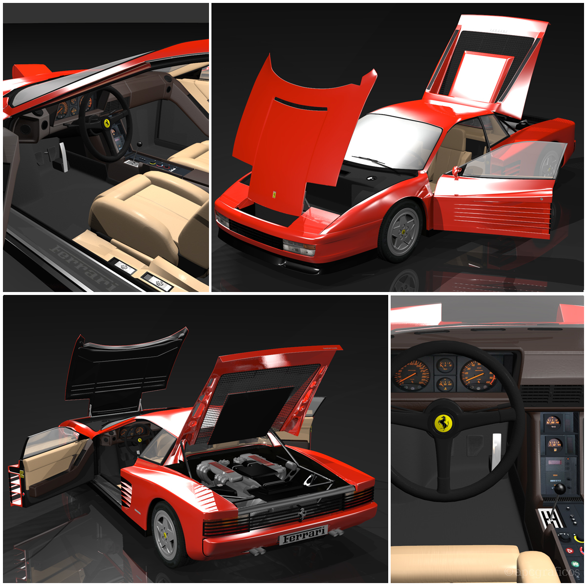 Ferrari Testarossa by N/A