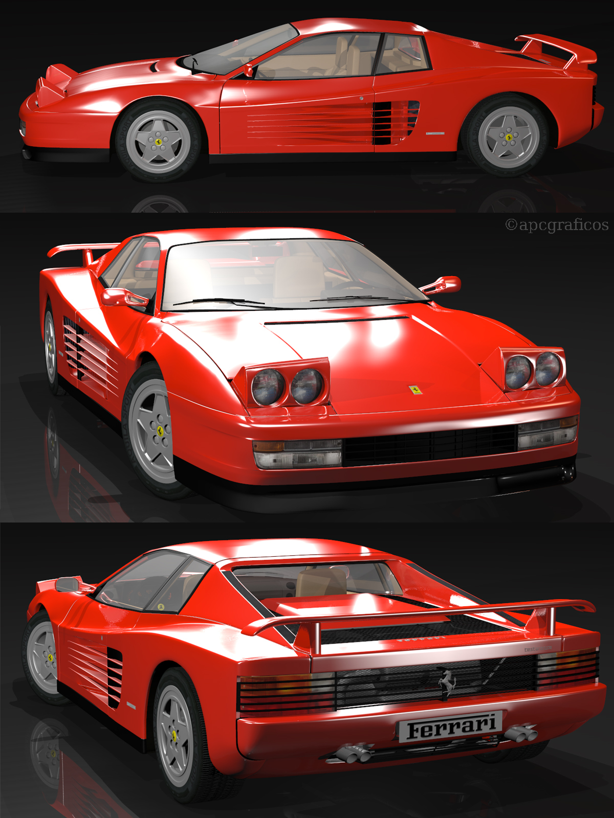 Ferrari Testarossa by N/A