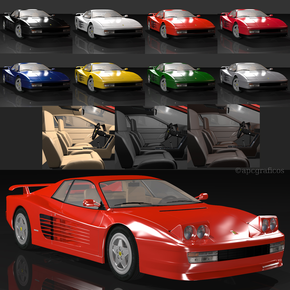 Ferrari Testarossa by N/A