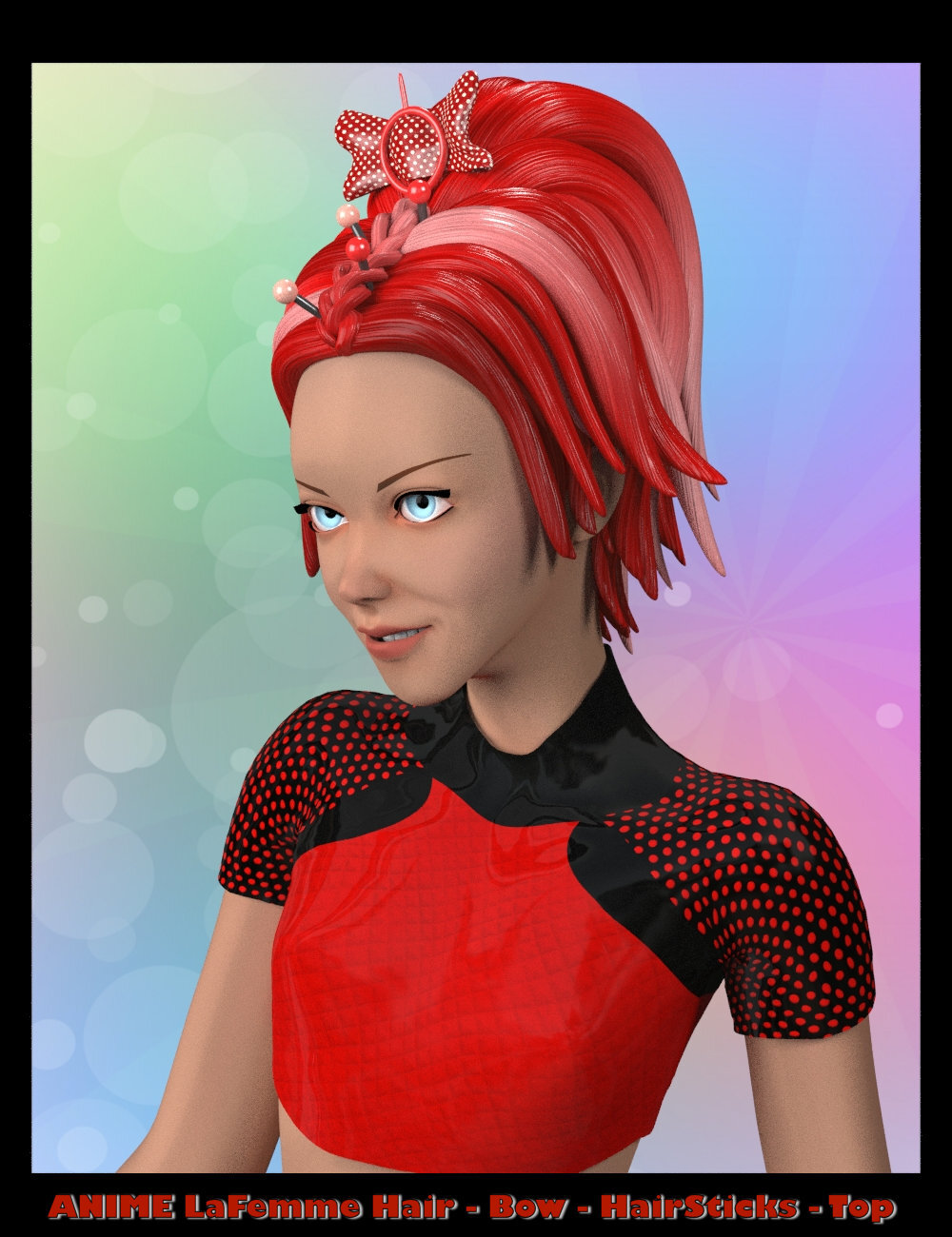 Ursel Hair and Top for Anime La Femme by N/A