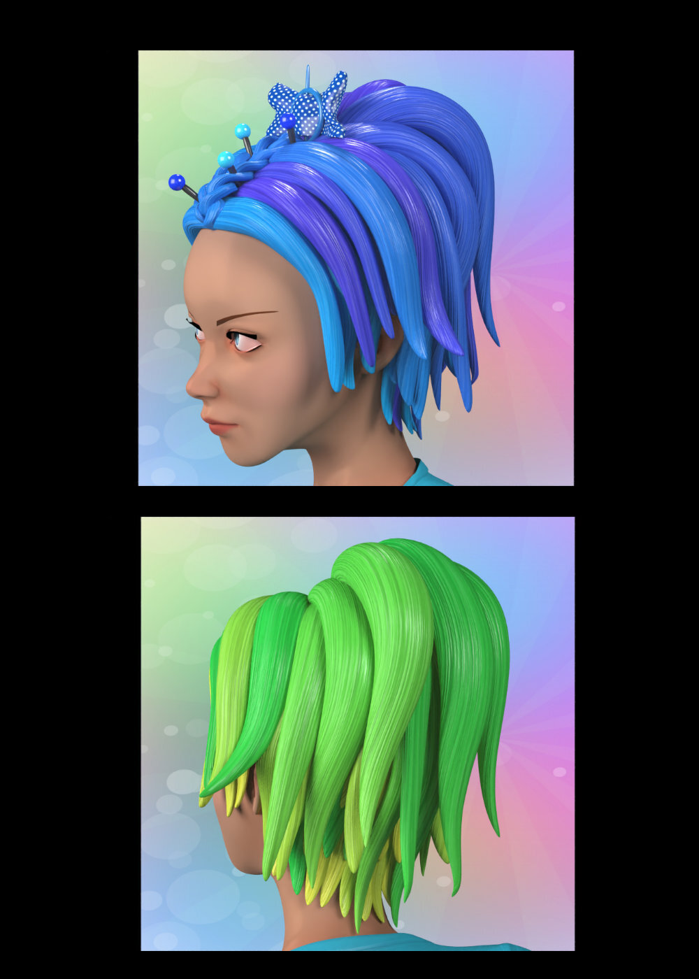 Ursel Hair and Top for Anime La Femme by N/A