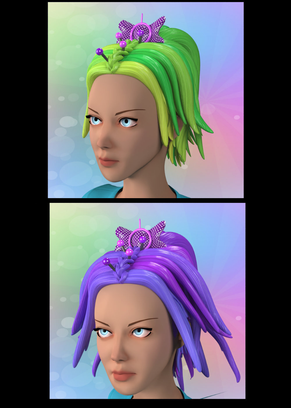 Ursel Hair and Top for Anime La Femme by N/A