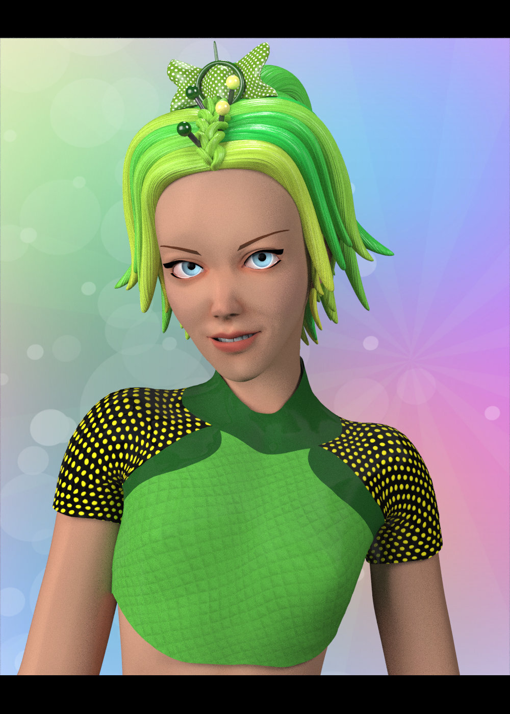 Ursel Hair and Top for Anime La Femme by N/A