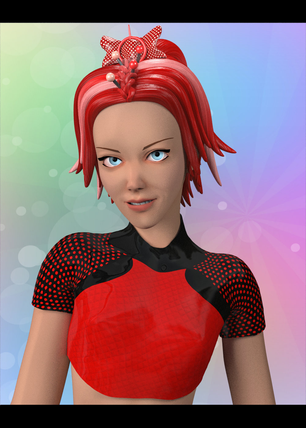 Ursel Hair and Top for Anime La Femme by N/A