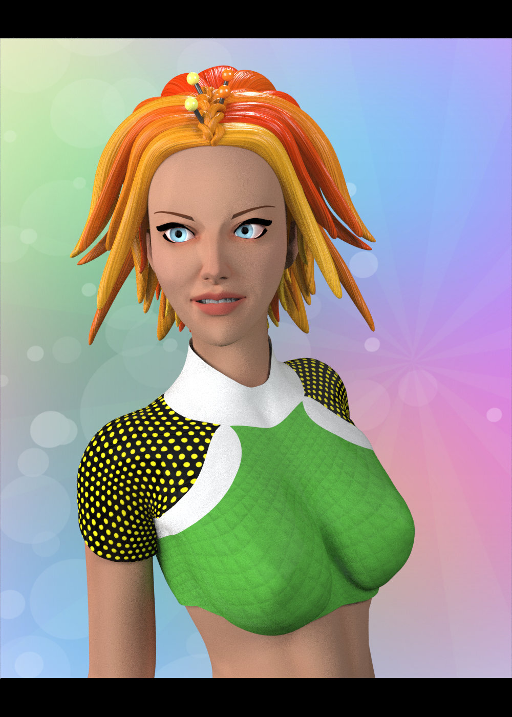 Ursel Hair and Top for Anime La Femme by N/A