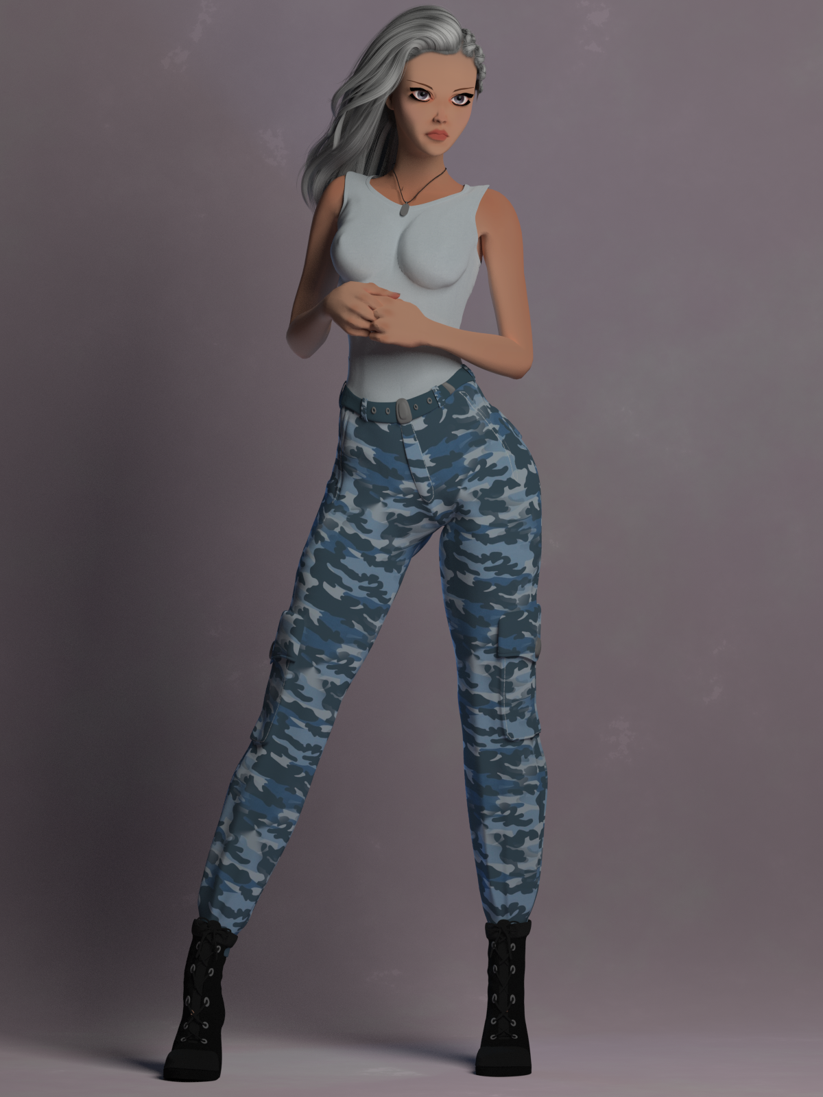 La Combat Boots by N/A