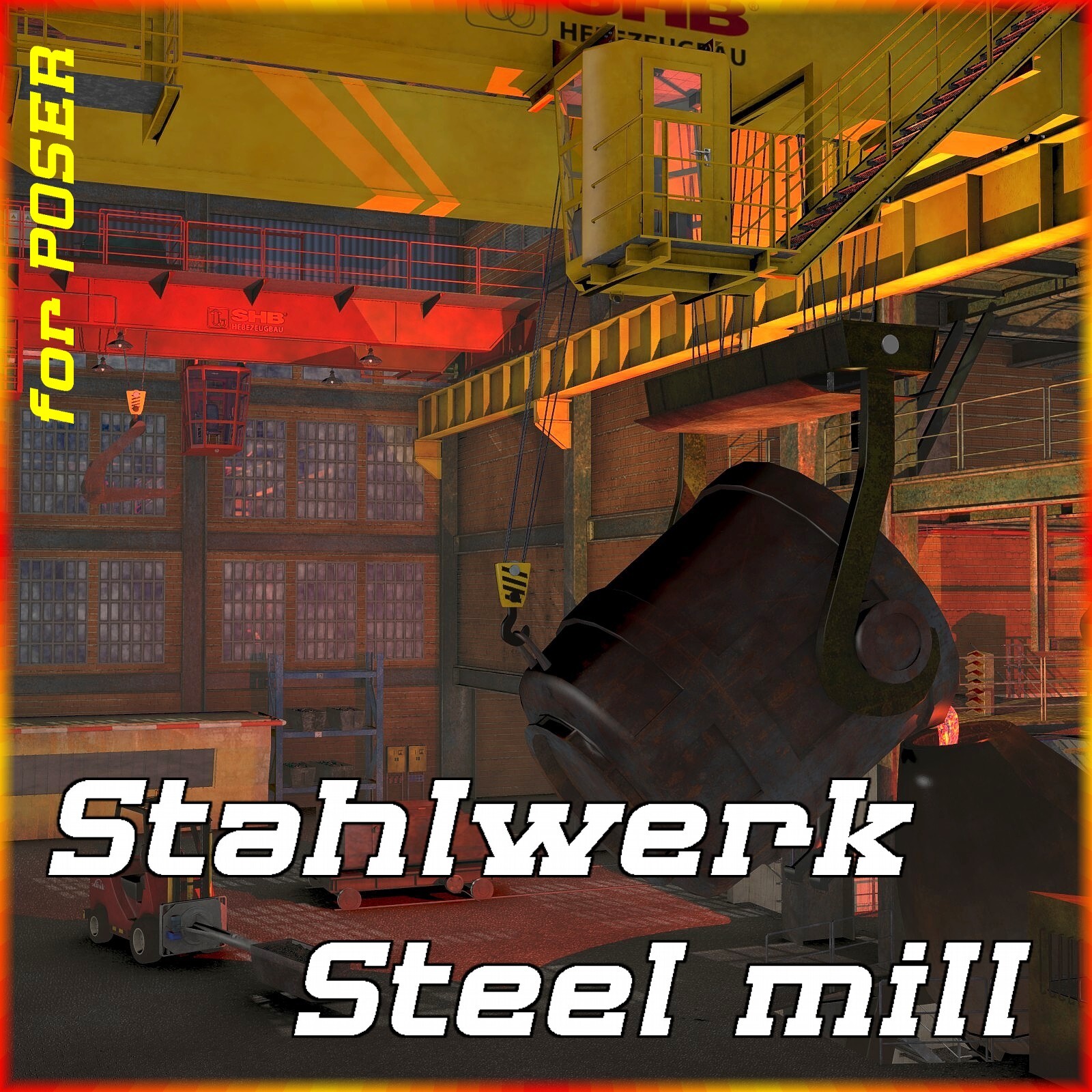 Stahlwerk - Steel Mill by N/A