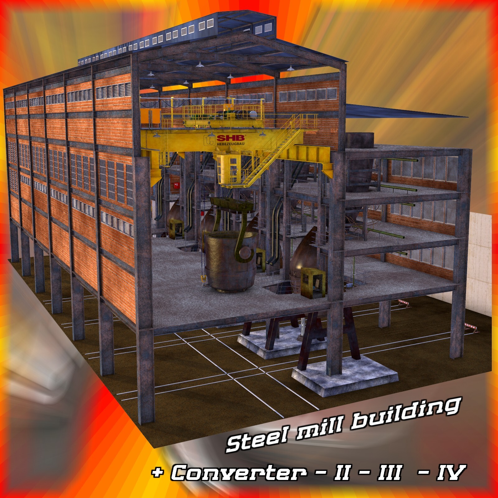 Stahlwerk - Steel Mill by N/A
