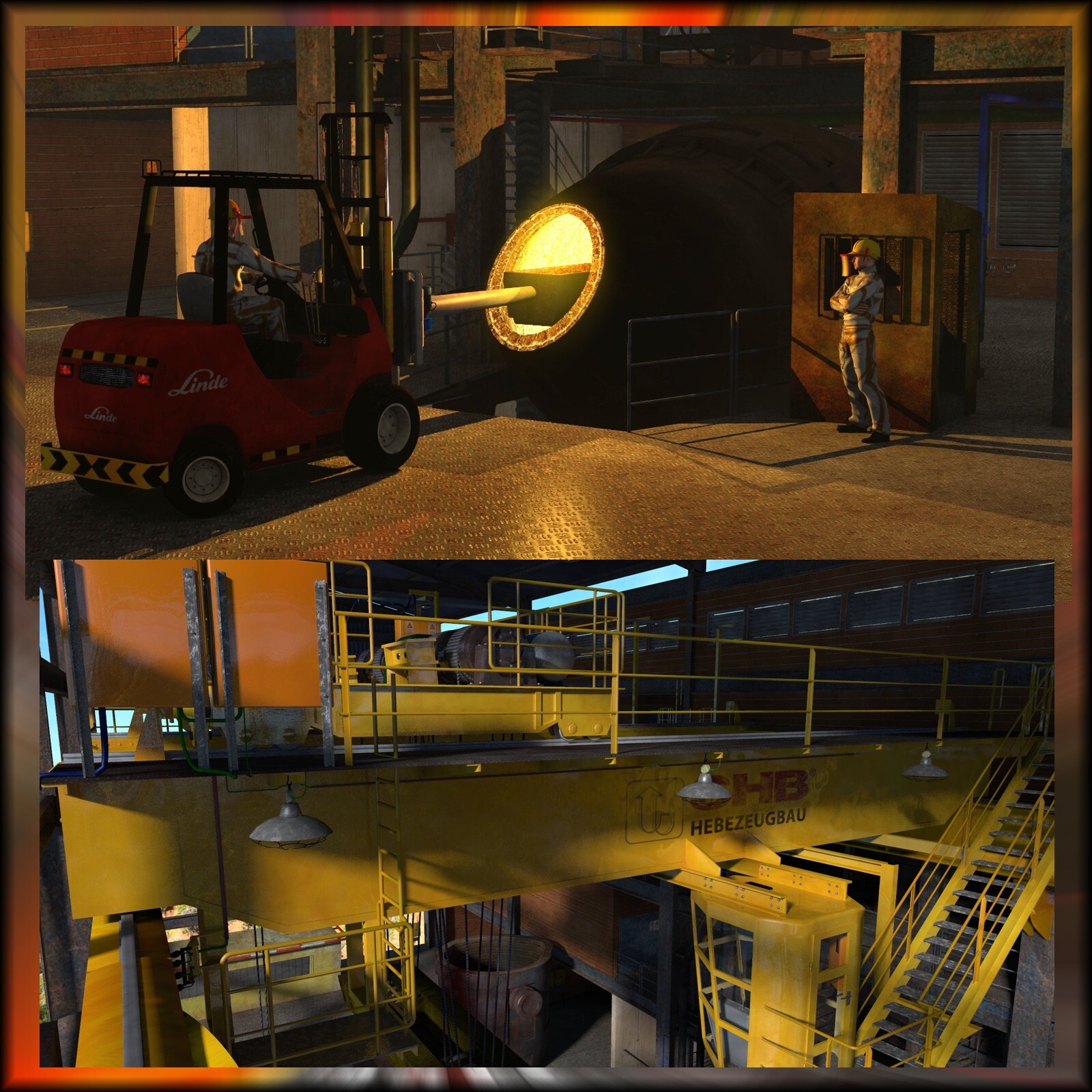 Stahlwerk - Steel Mill by N/A