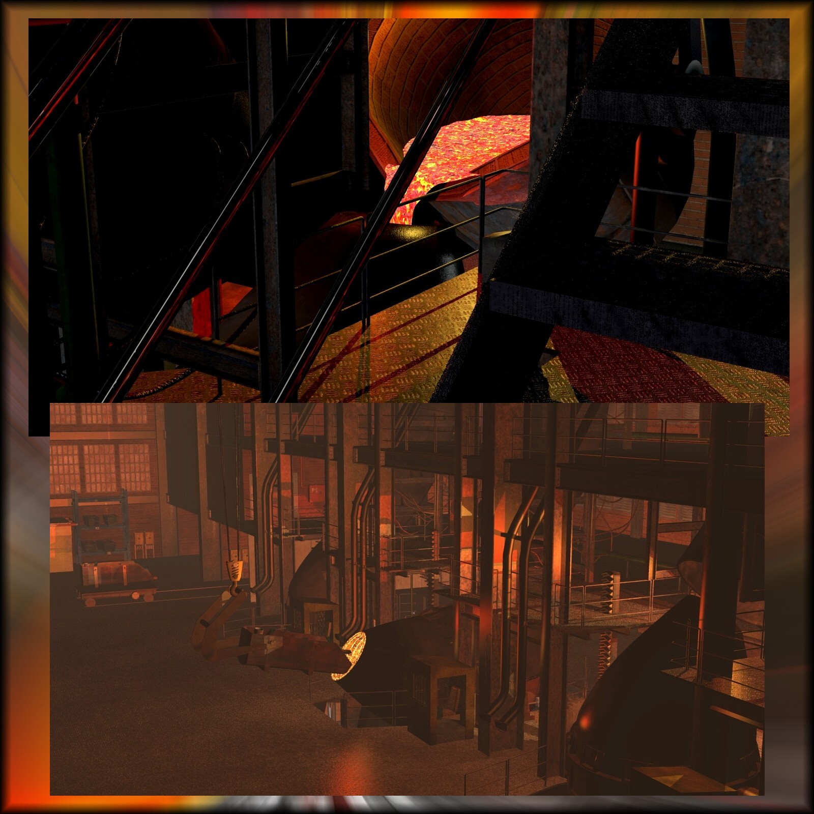 Stahlwerk - Steel Mill by N/A