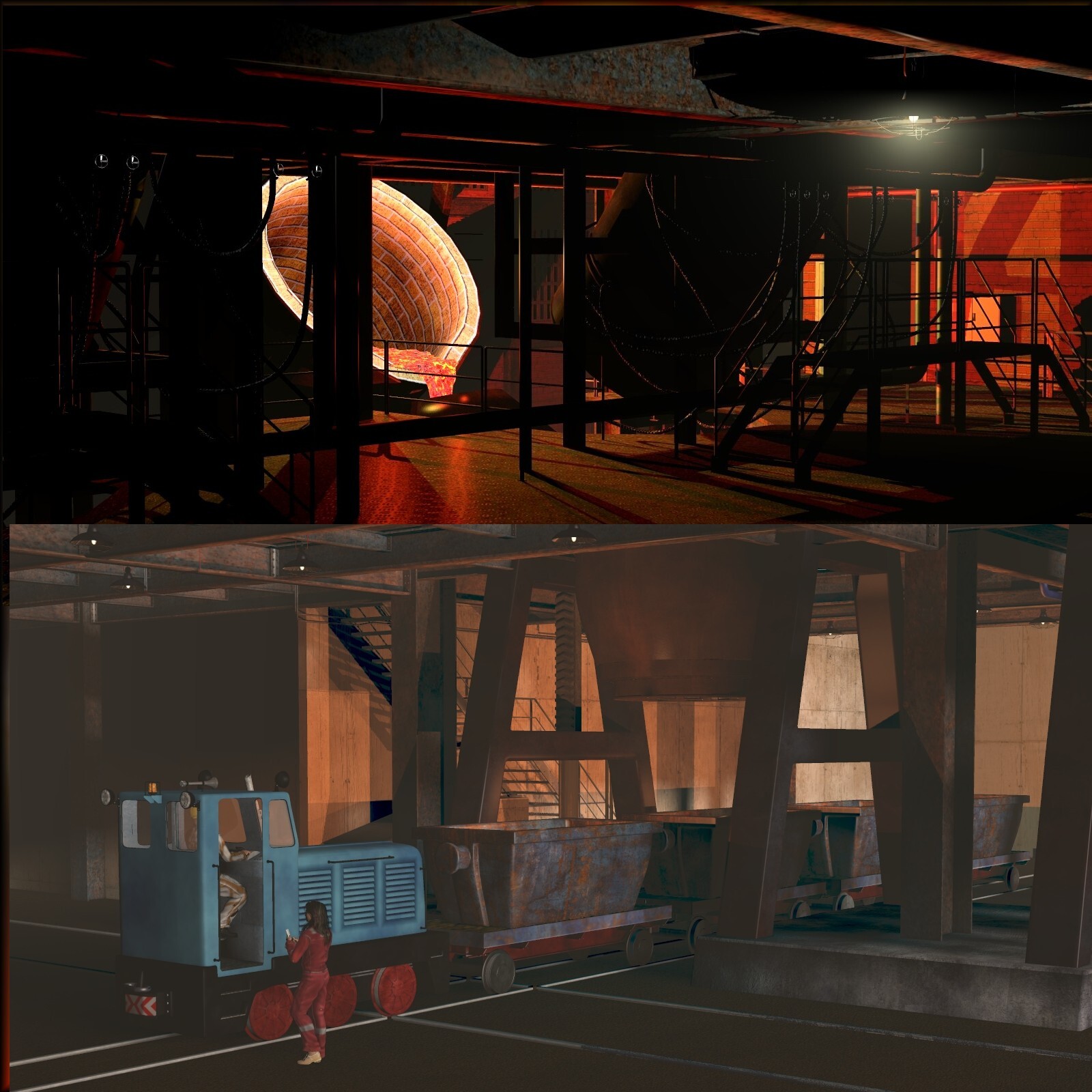 Stahlwerk - Steel Mill by N/A