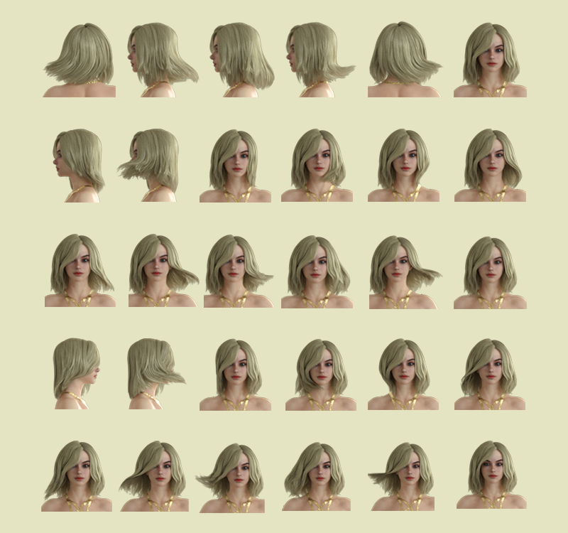 EH Hair for Genesis 8 Female by N/A