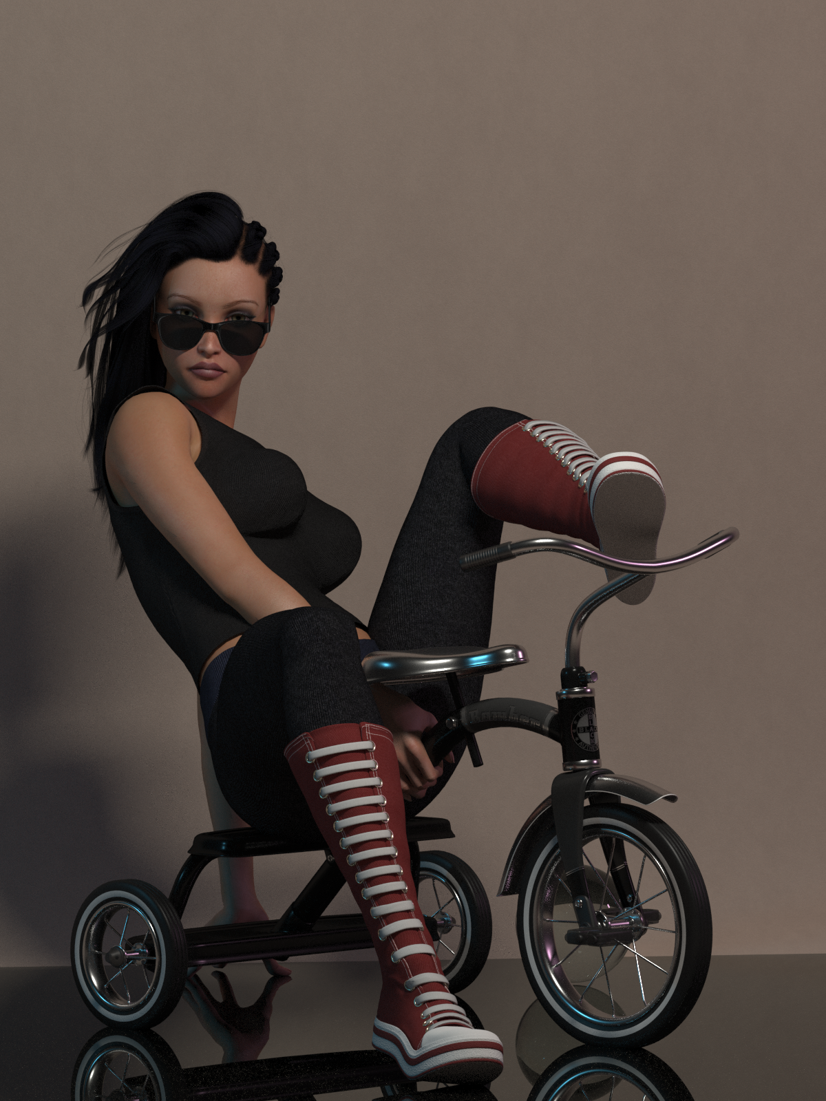 La Sneaker Boots by N/A