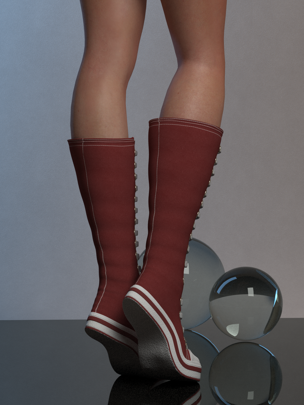La Sneaker Boots by N/A