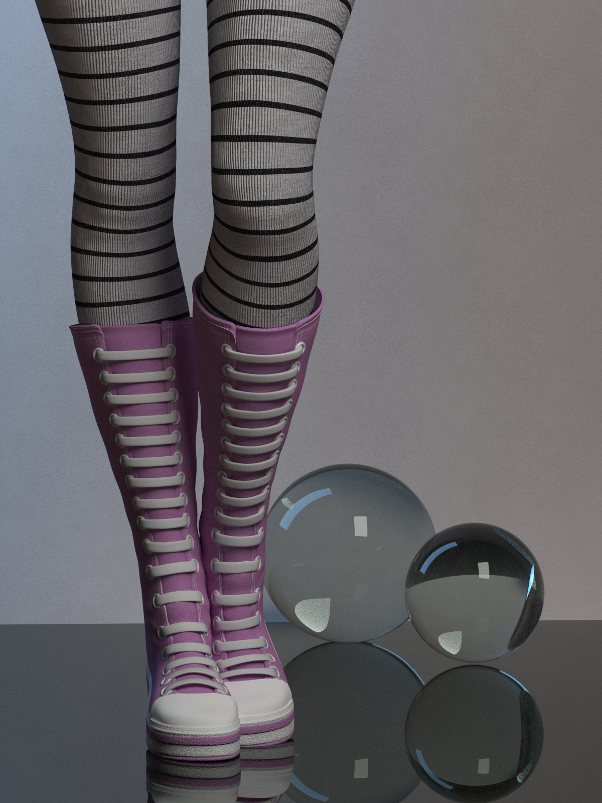 La Sneaker Boots by N/A
