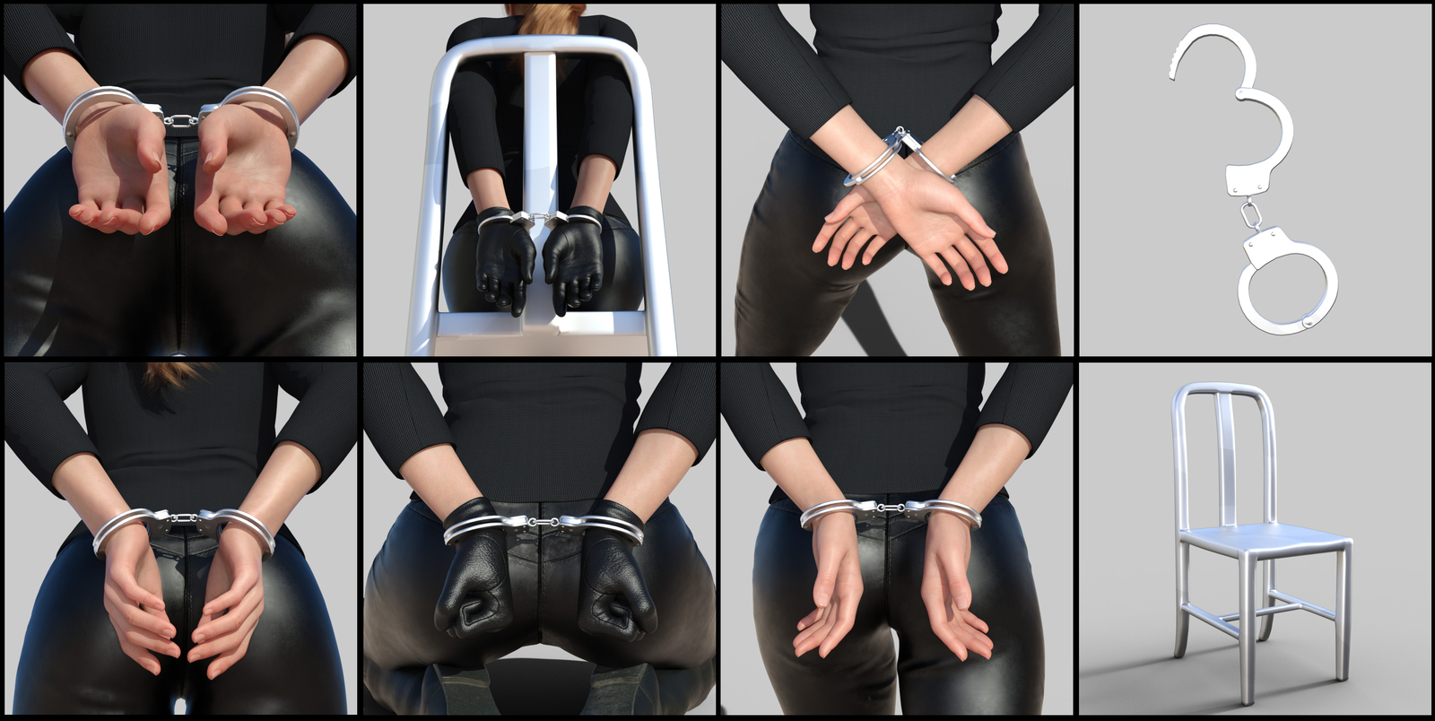 Busted Pose Pack for Genesis 8 and 8.1 Females by N/A