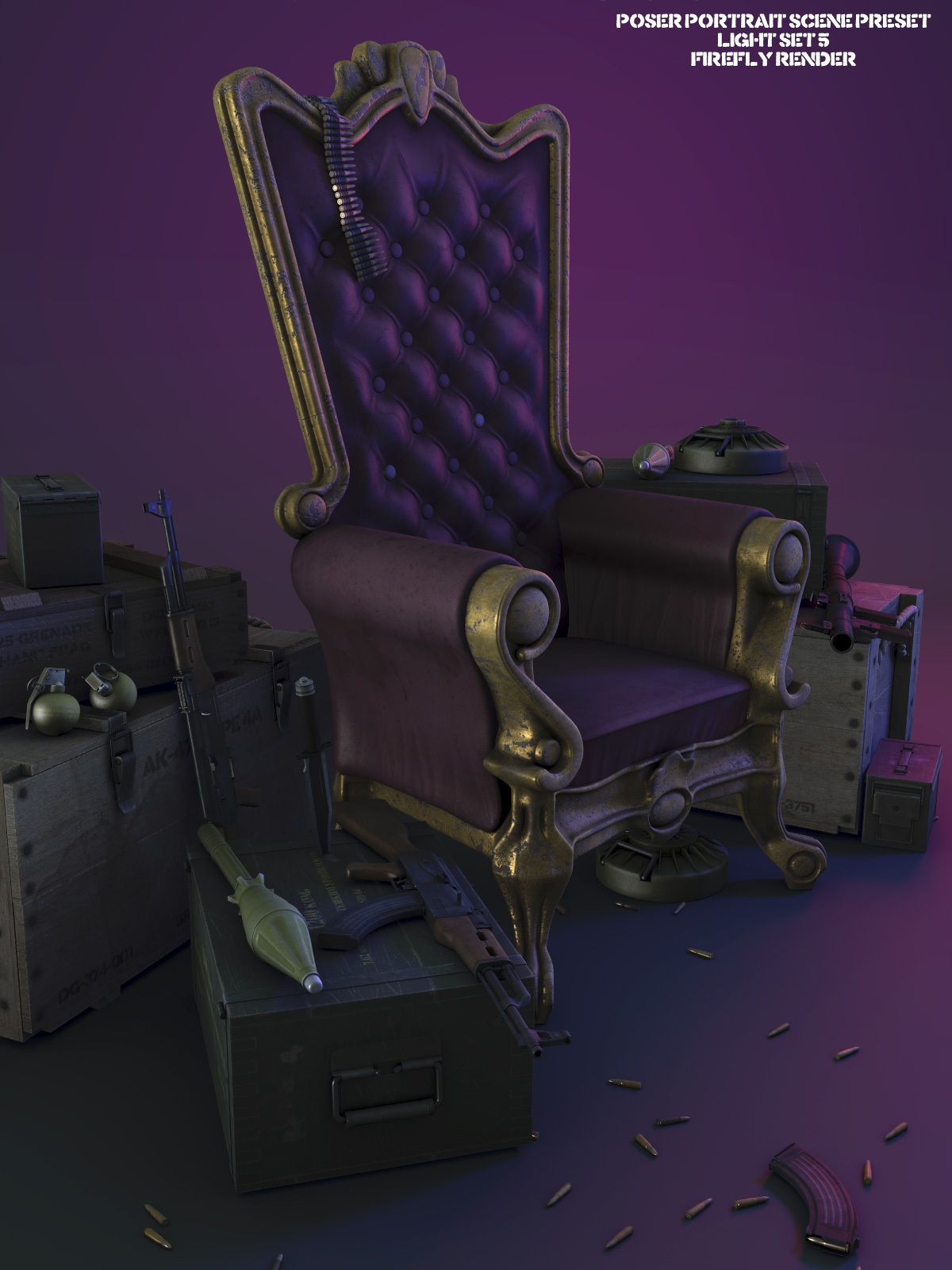 Warlord for Poser and DS by N/A