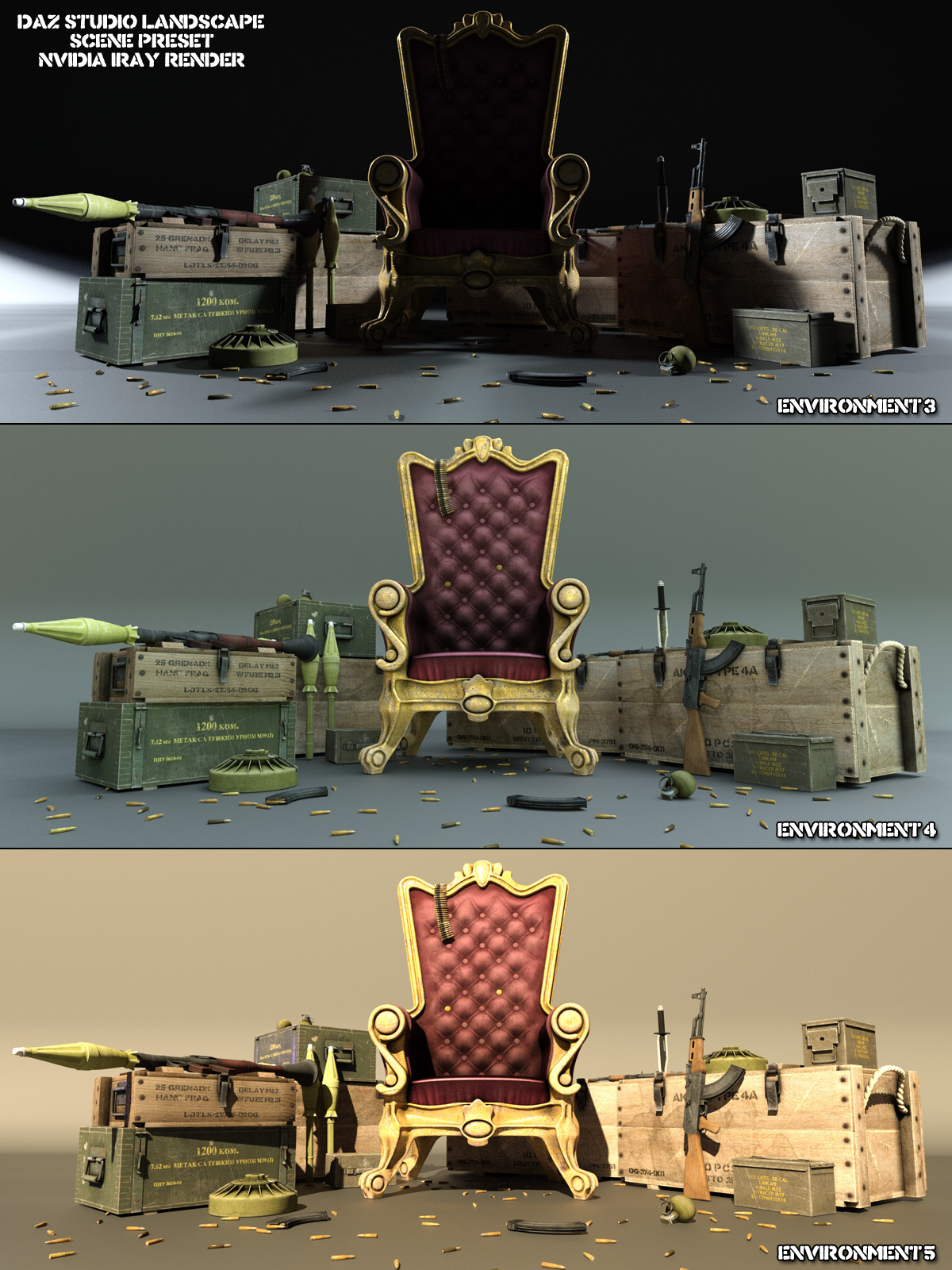 Warlord for Poser and DS by N/A