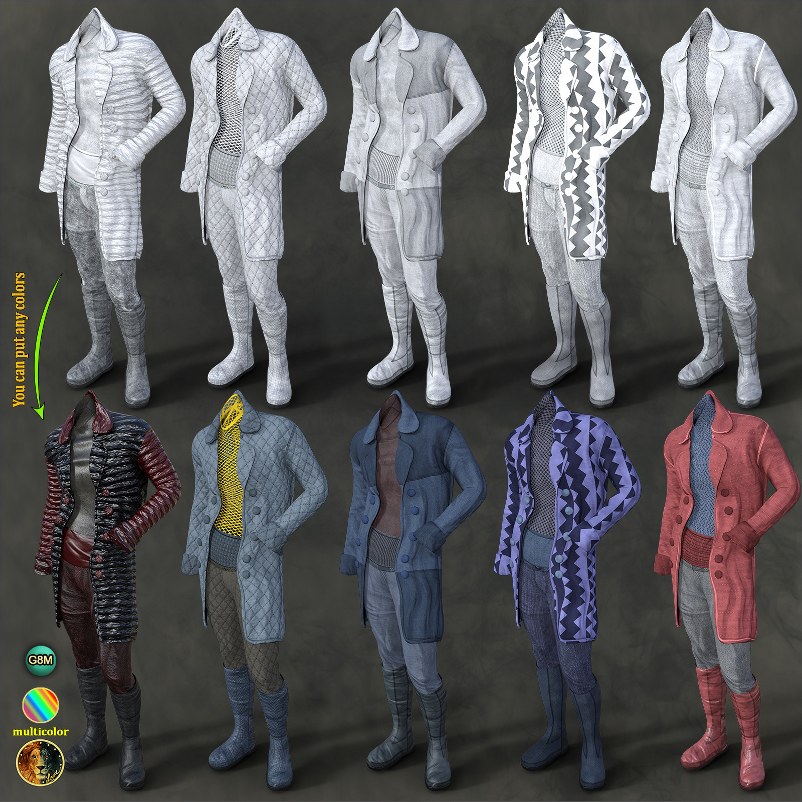 Modern for Baron Outfit by N/A