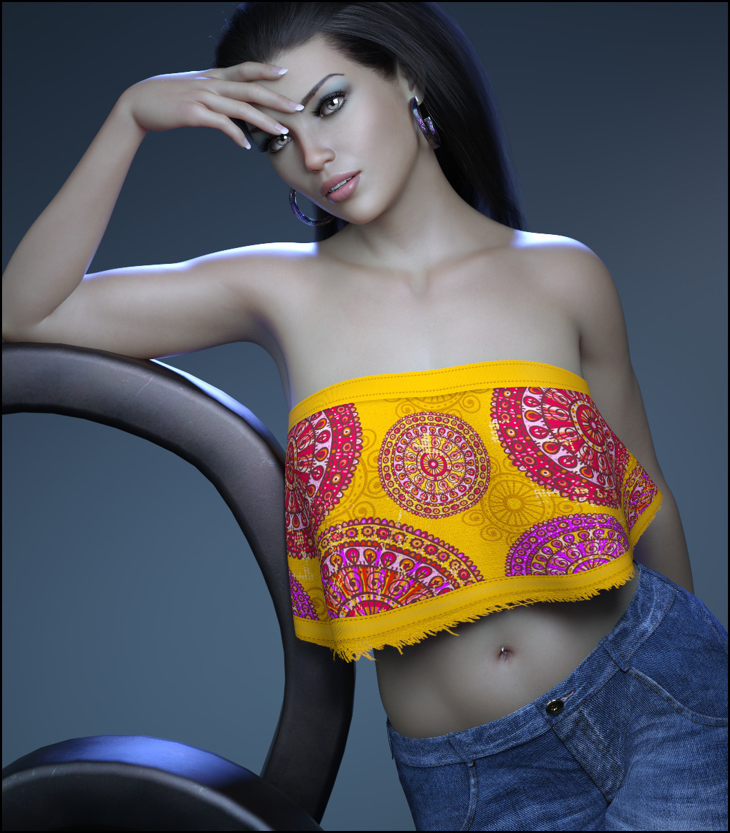 7th Ave: VYK Separates - dForce Alouette Top by N/A