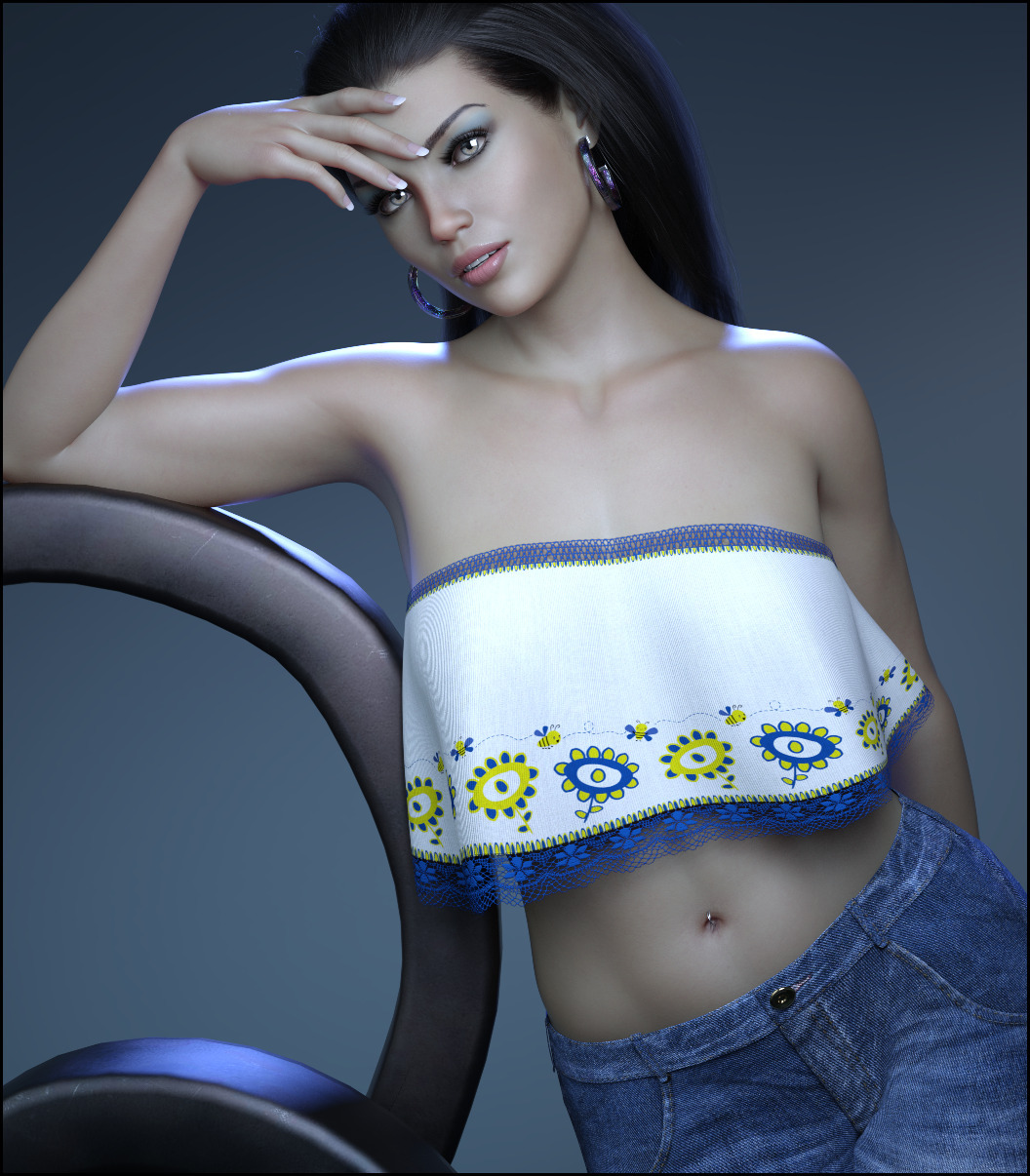 7th Ave: VYK Separates - dForce Alouette Top by N/A