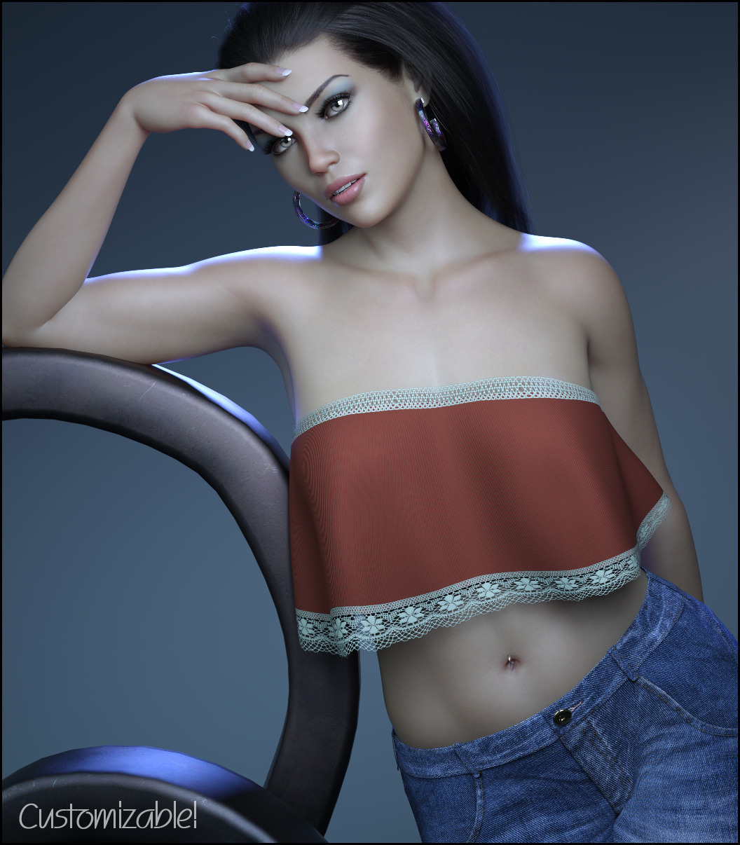 7th Ave: VYK Separates - dForce Alouette Top by N/A