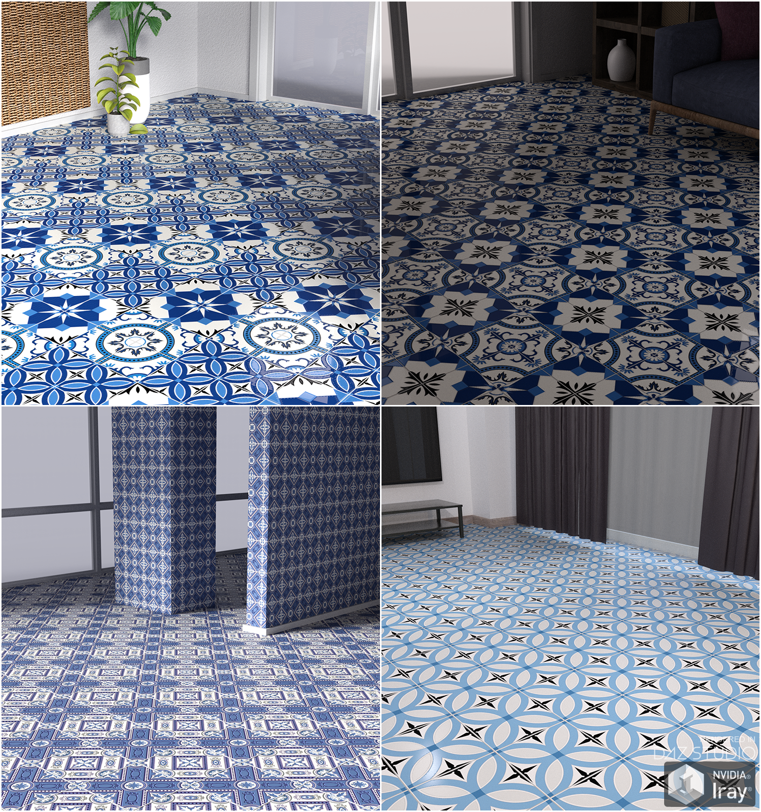 Daz Iray - Maroccan Tiles by N/A