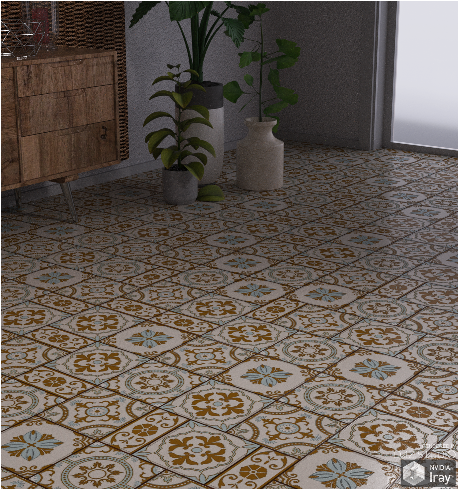 Daz Iray - Maroccan Tiles by N/A