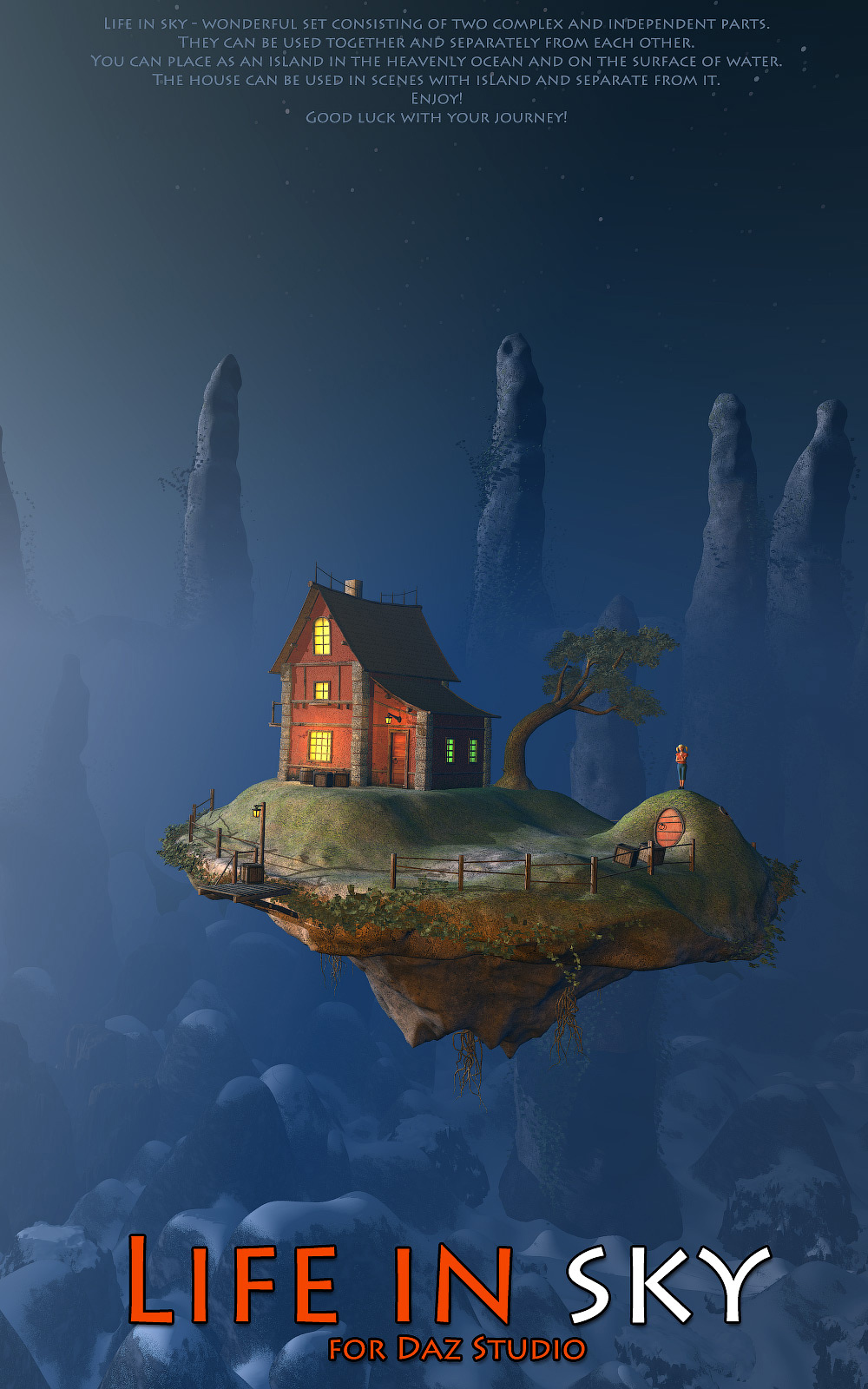 Life in sky for Daz Studio by N/A
