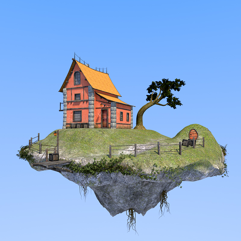 Life in sky for Daz Studio by N/A