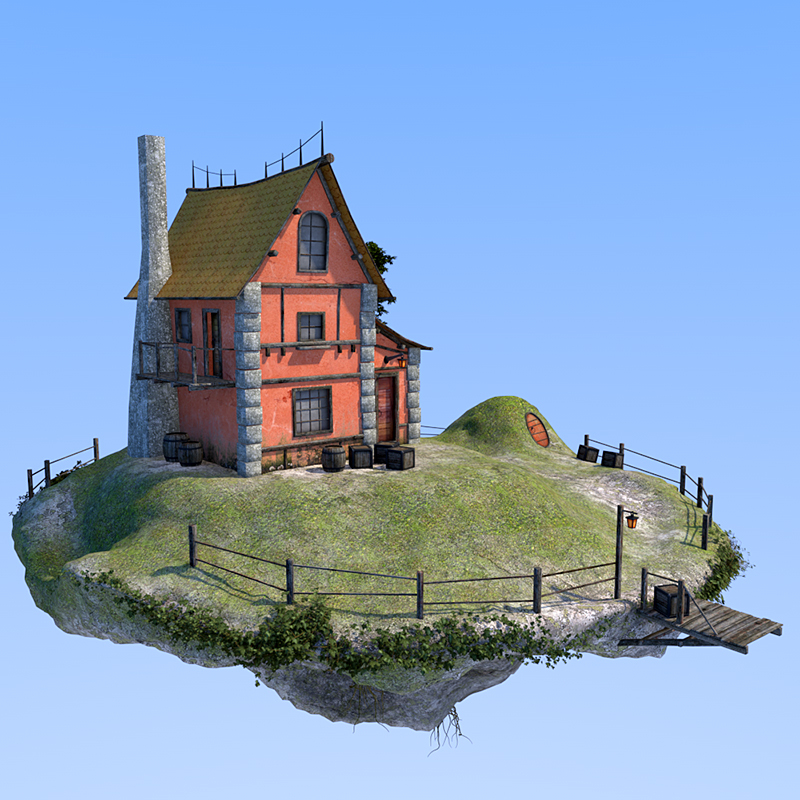 Life in sky for Daz Studio by N/A