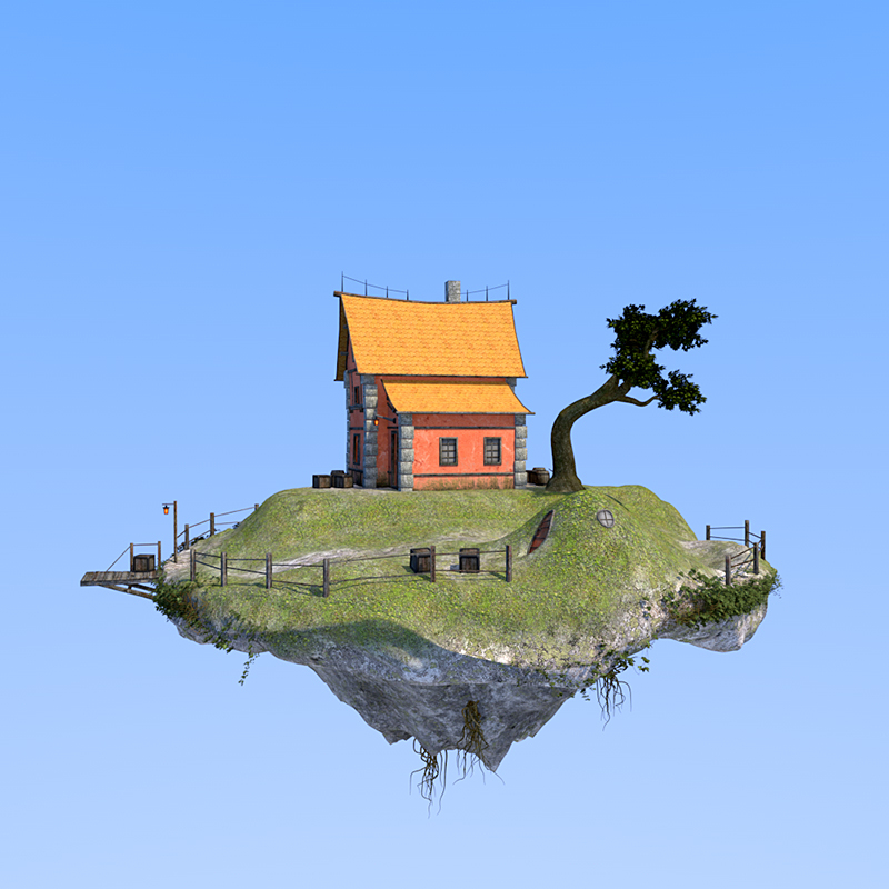 Life in sky for Daz Studio by N/A