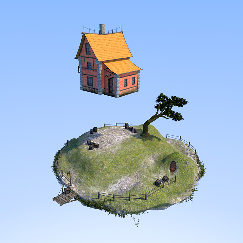 Life in sky for Daz Studio by N/A
