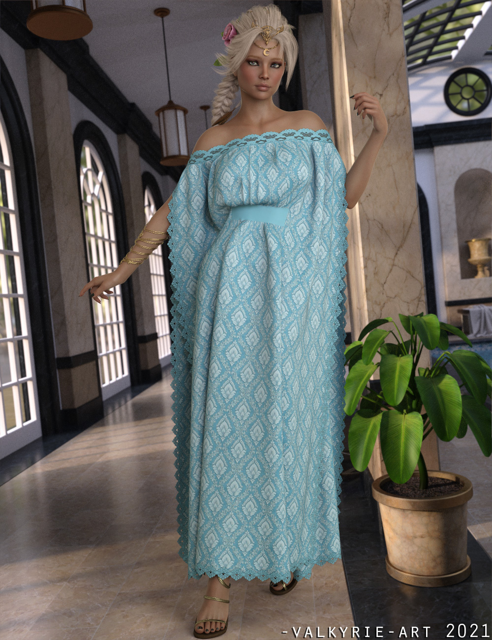 InStyle - dForce - Valentina Gown for G8F by N/A