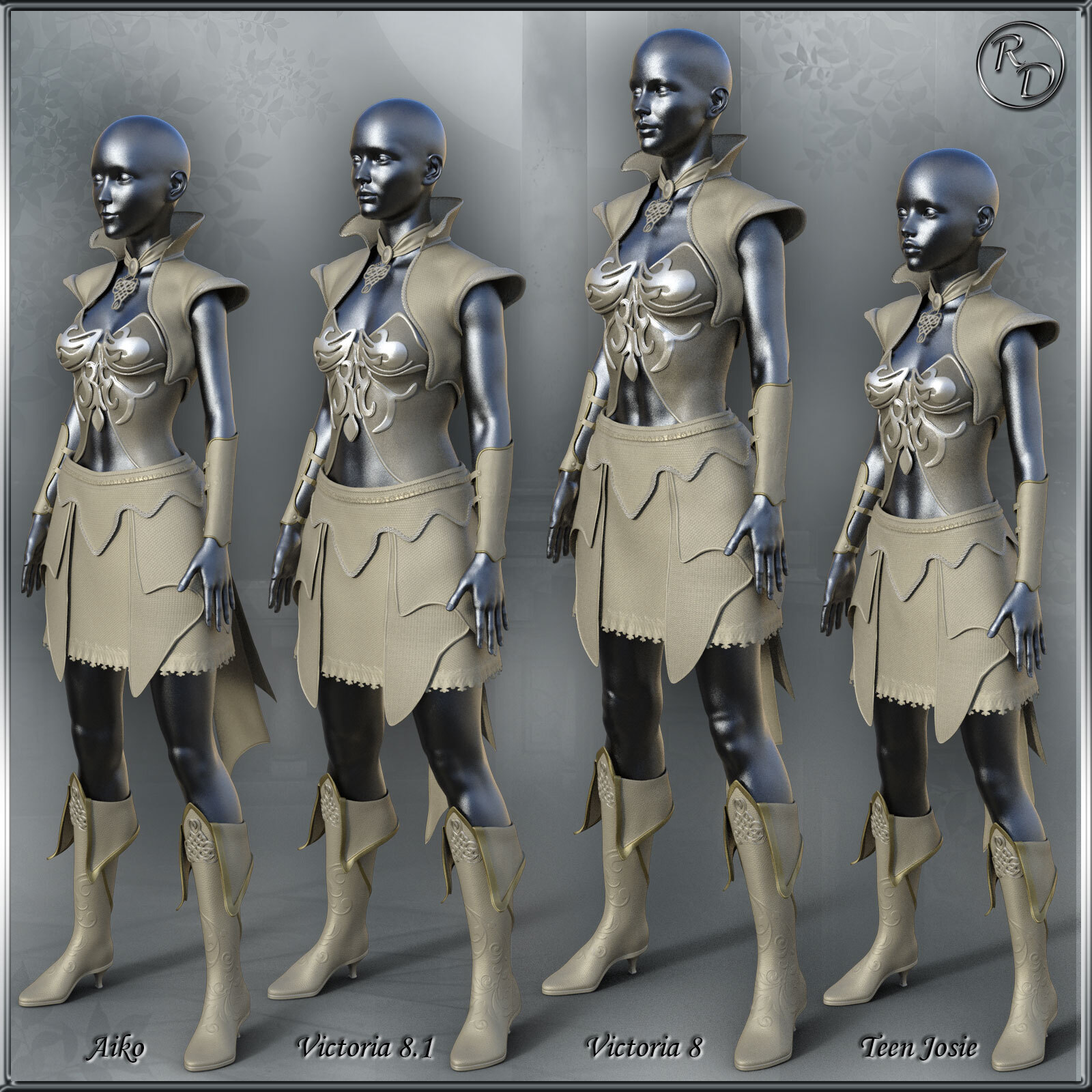 dForce Lunar Eclipse for Genesis 8.1 Female by N/A