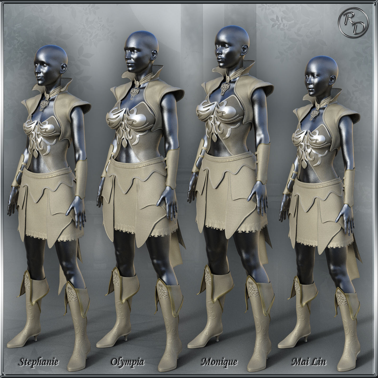 dForce Lunar Eclipse for Genesis 8.1 Female by N/A