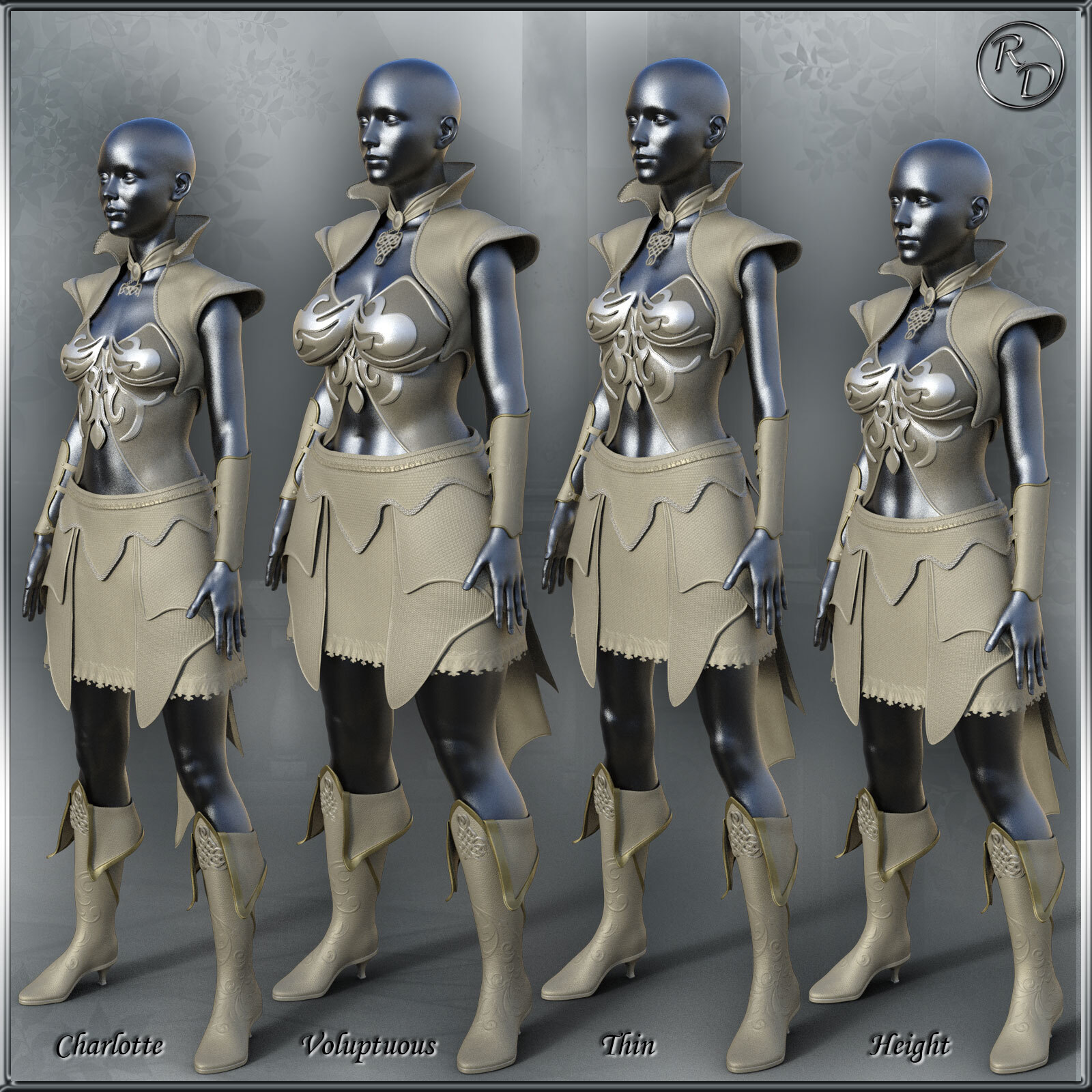 dForce Lunar Eclipse for Genesis 8.1 Female by N/A