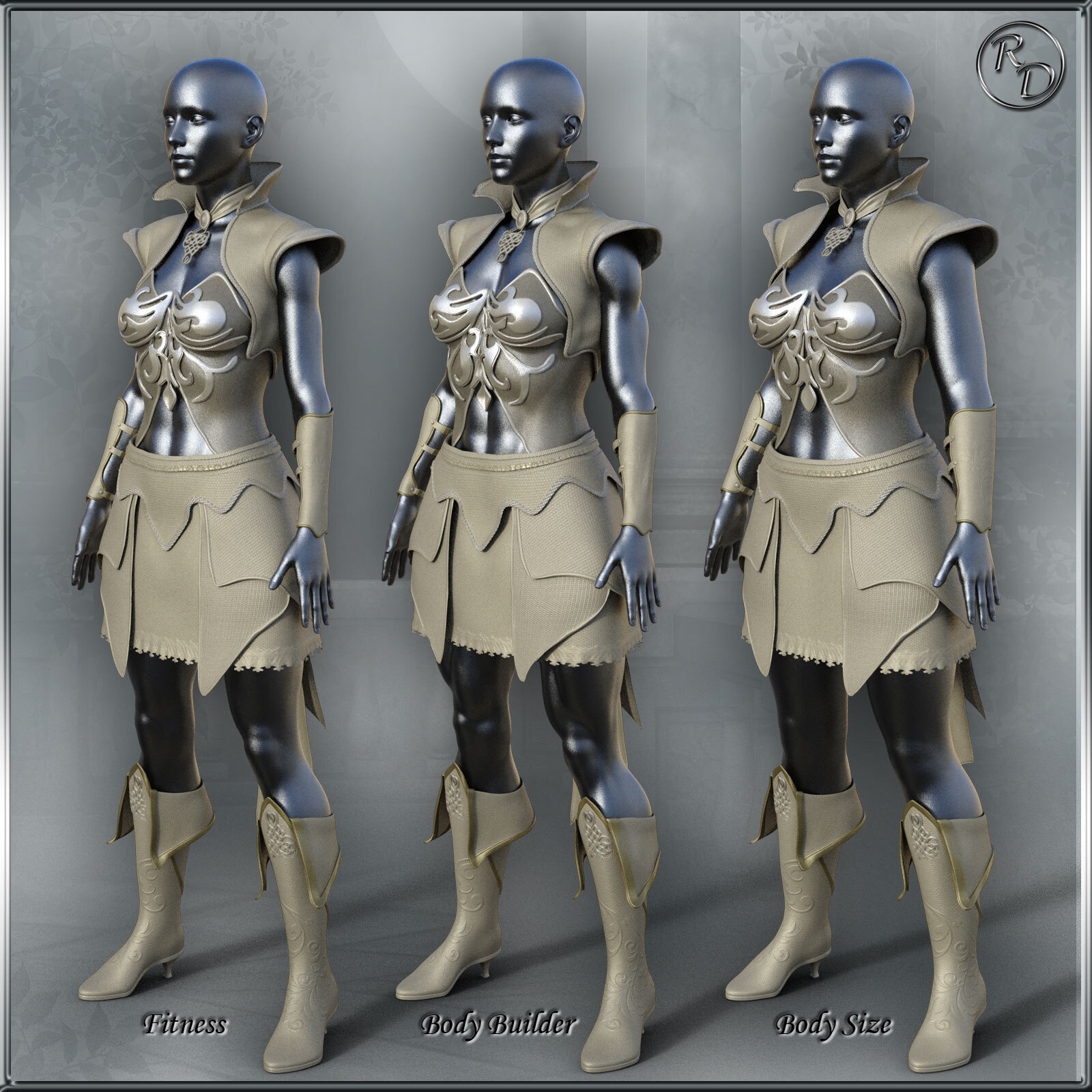 dForce Lunar Eclipse for Genesis 8.1 Female by N/A