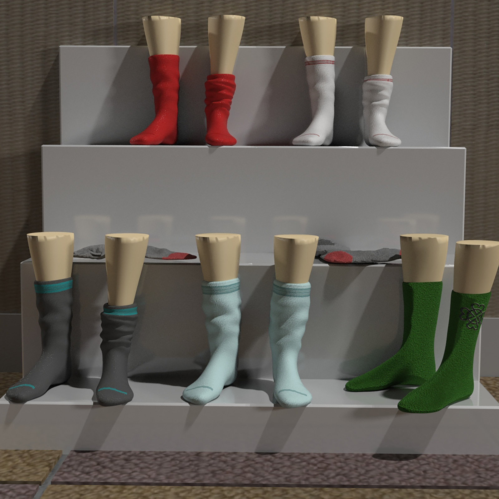 LAS Activewear Shoes and Socks by N/A