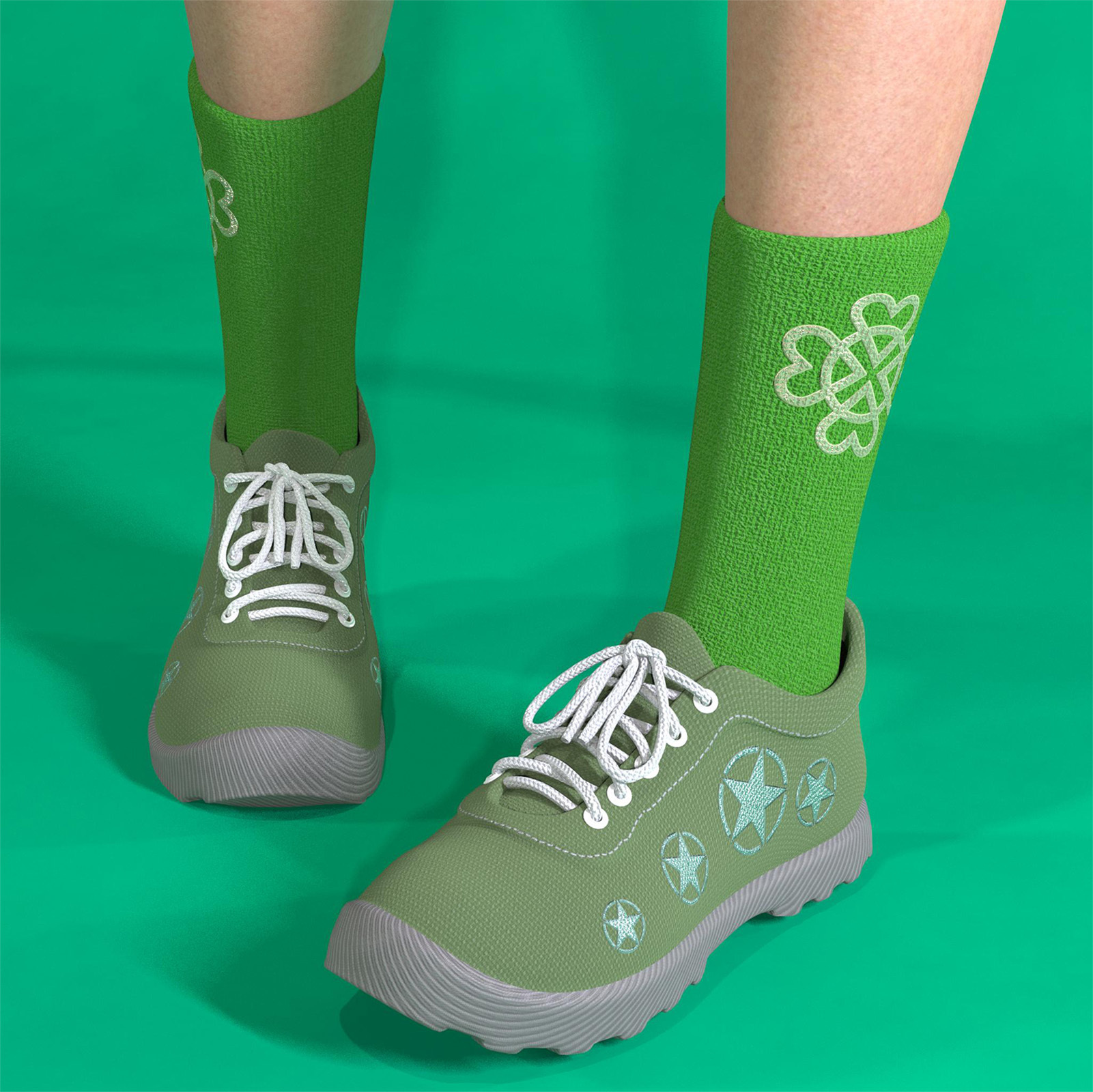 LAS Activewear Shoes and Socks by N/A