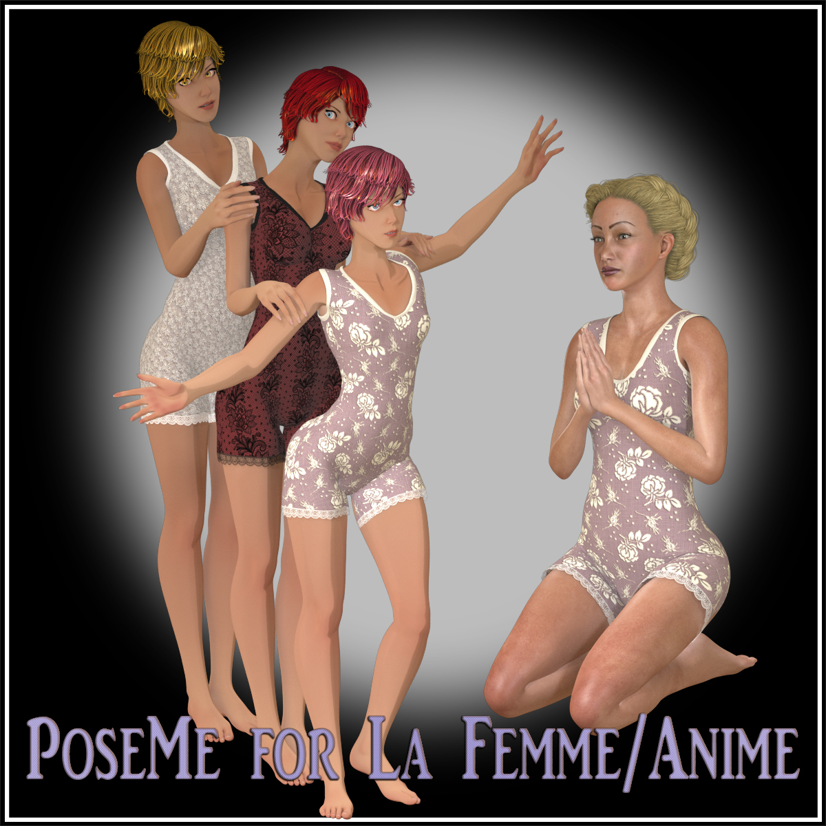 PoseMe for La Femme & Anime by N/A