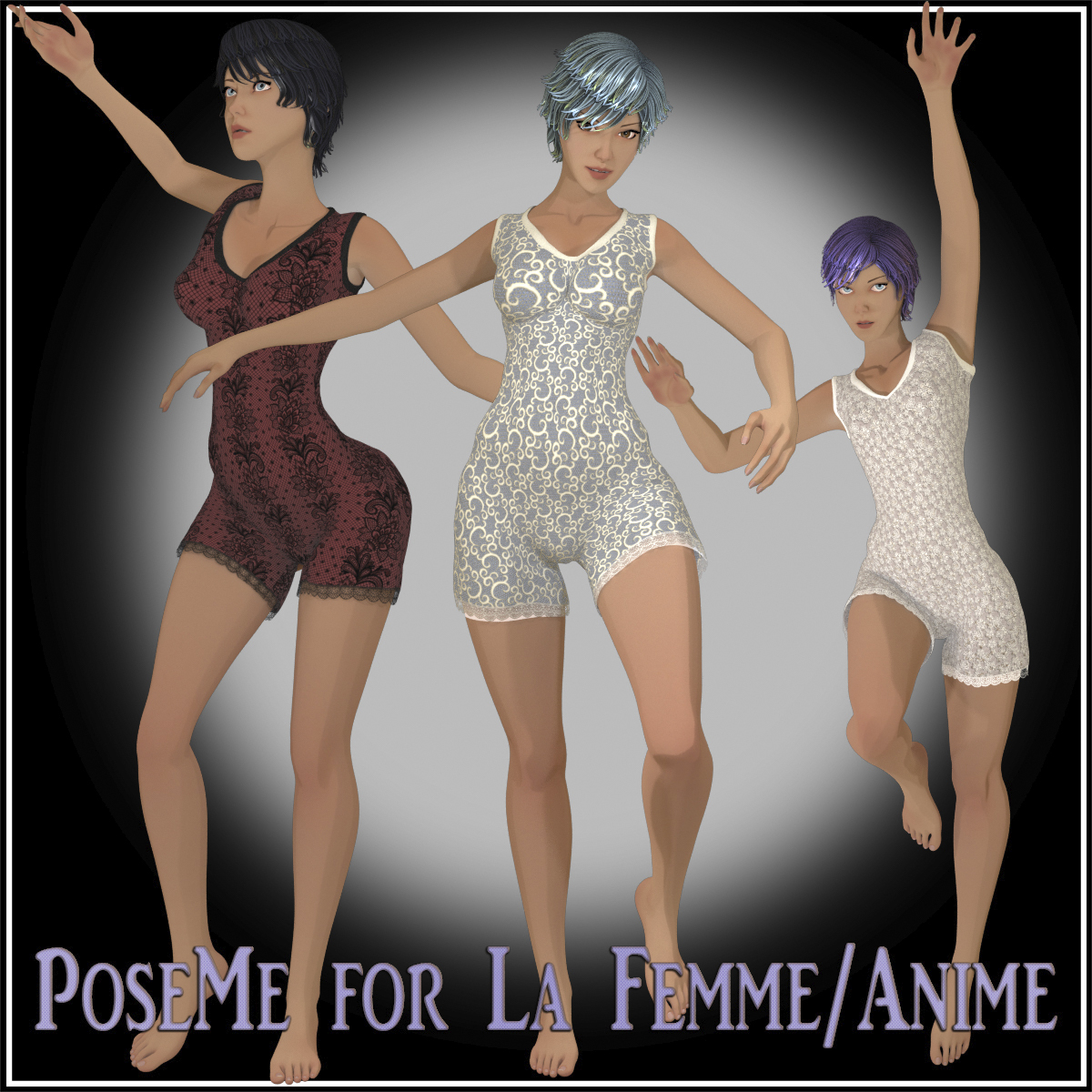 PoseMe for La Femme & Anime by N/A