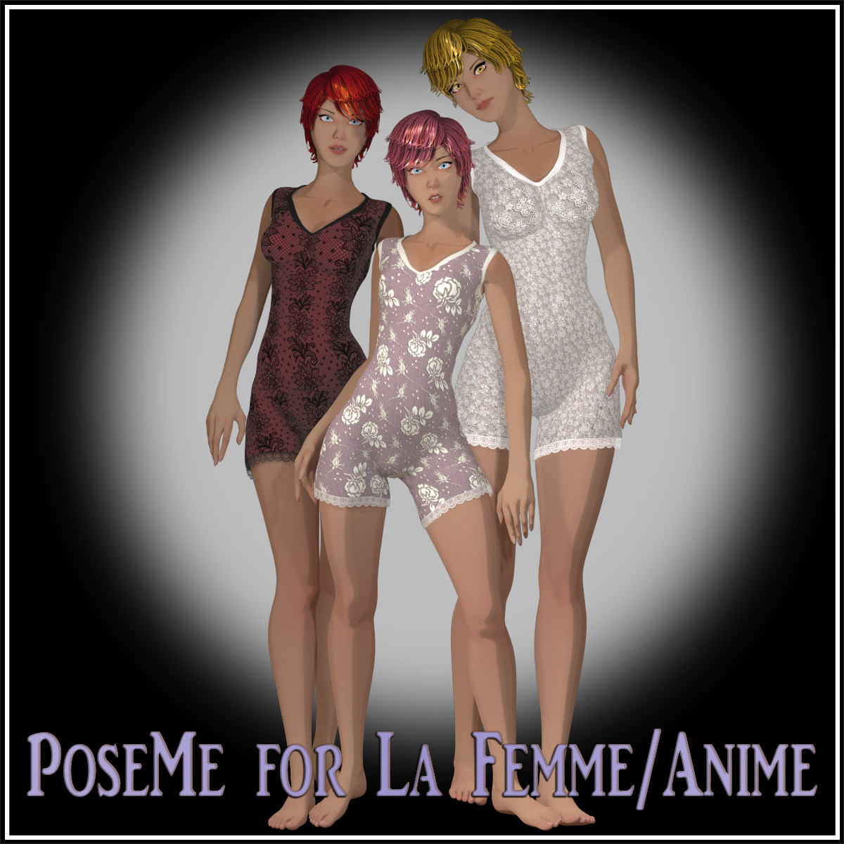 PoseMe for La Femme & Anime by N/A