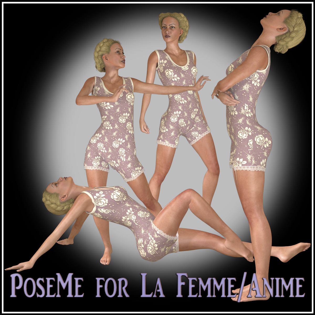 PoseMe for La Femme & Anime by N/A